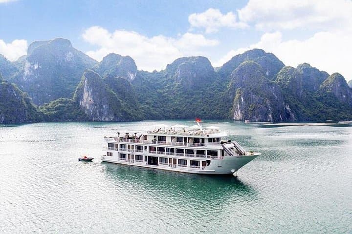 Aqua Elegance 2-Day Ha Long Bay Cruise: Caves, Kayaks & Sundeck Views photo 1