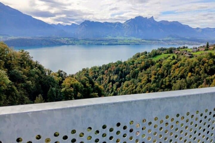 CLOY Hanging Bridge Quick Tour — Sigriswil Panoramic Views Over Lake Thun photo 6