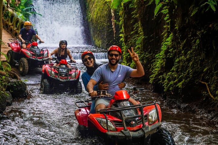 Bali Full-Day Combo: ATV Quad Bike & Ayung River Rafting (All-Inclusive)