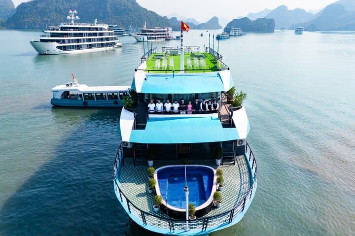 2-Day Dragon Bay Cruise: Halong & Lan Ha Bay Luxury Cruise with Kayaking photo 2