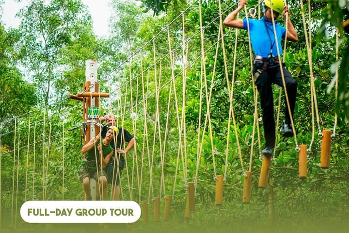 Hue Full-Day Hot Springs and Vietnam's Longest Zip Line Adventure photo 1