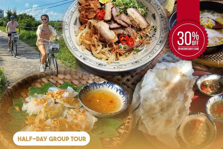 Hoi An Bike & Cooking Half-Day: Tra Que Village to White Rose Dumplings