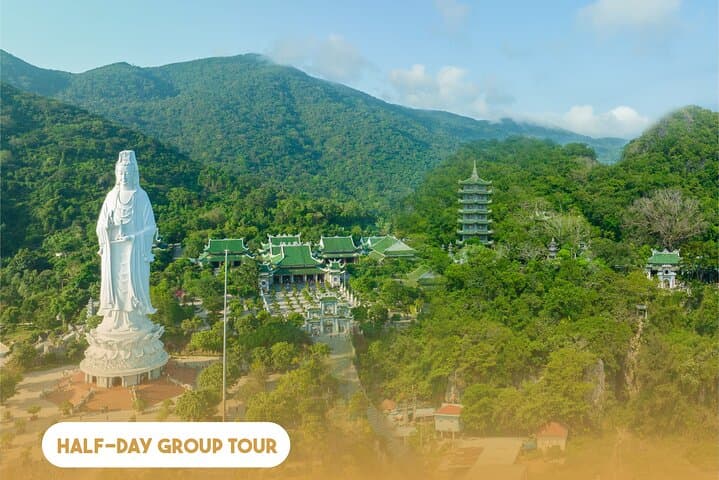 Half-Day Marble Mountains & Linh Ung Pagoda: Hoi An Coastal Hike, Caves & Stone Village