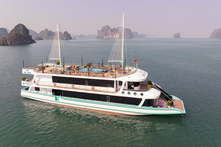 Luxury Day Cruise in Halong Bay: 5-Star Day Trip from Hanoi photo 1