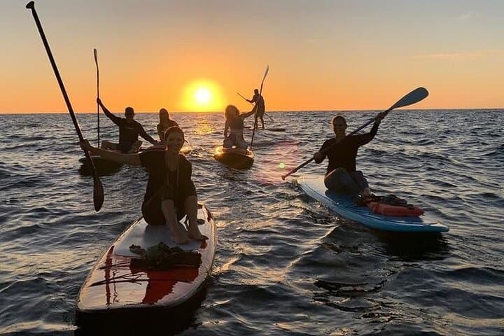 Sunset, Sunrise & Full Moon Paddle Surf Experience on the Barcelona Coast photo 3