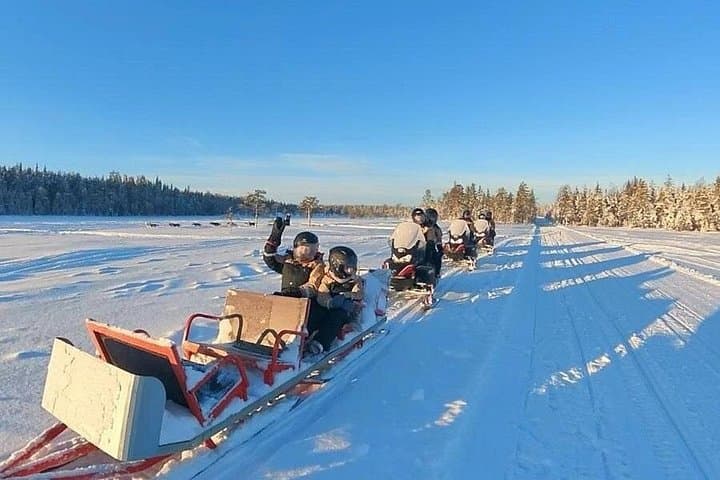2-Day Lapland Adventure: Husky Rides, Snowmobile Aurora Chase & Ranua Zoo photo 4