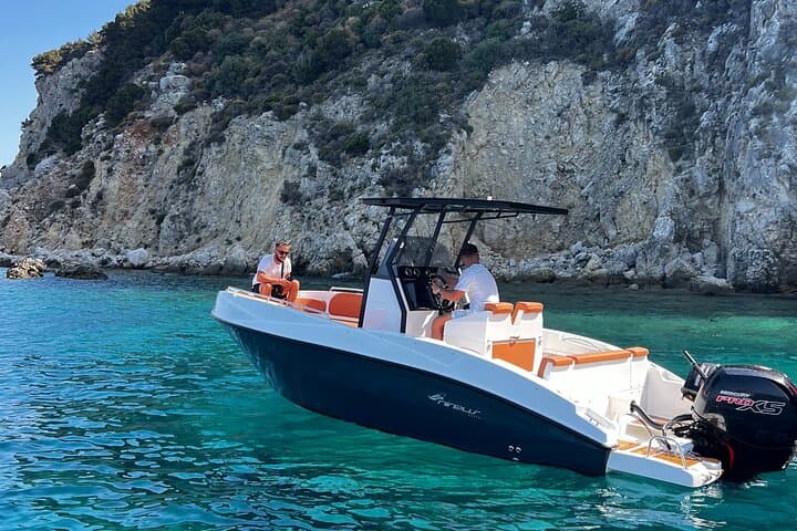 Private Speedboat to Shipwreck Cove (Navagio Beach) — Zakynthos Turtle, Caves & Snorkel Day Trip photo 4