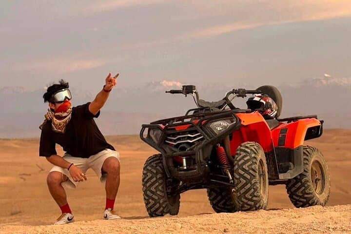 Half-Day Quad Ride in Marrakech Palmeraie: Dunes, Palms & Berber Tea