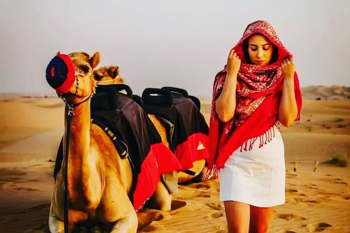 Lahbab Desert Safari: Dune Bashing, Camel Rides & Bedouin Camp Experience photo 2