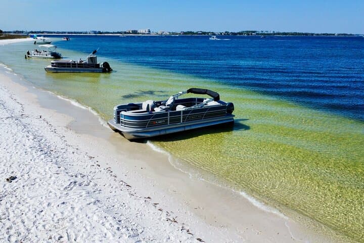 Explore Shell Island: Full-Day 60HP Pontoon Rental from Panama City Beach photo 4