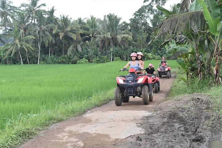 Ubud ATV Adventure: Quad Bike Through Tunnel, Waterfall & Rice Fields photo 3