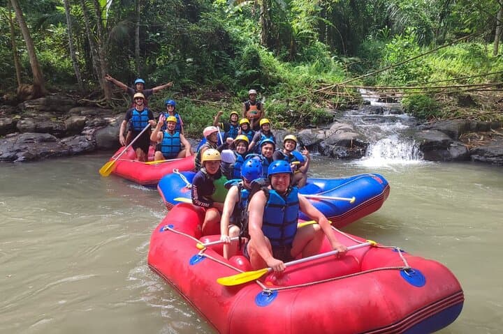 Lombok White Water Rafting, Rice Field & Benang Kelambu Waterfall Day Tour photo 1