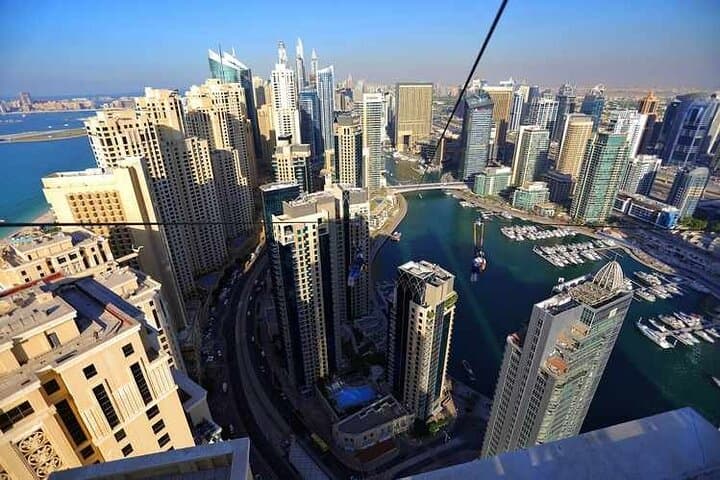 Dubai Marina XLine Zipline: 1km Aerial Thrill with Private Transfer photo 3