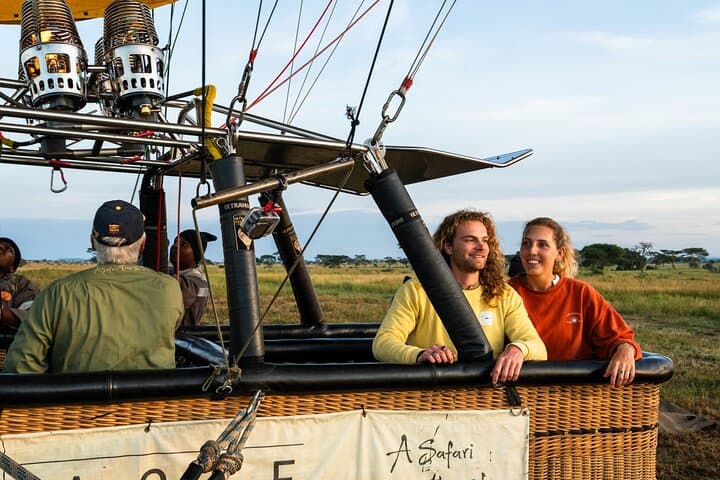 Sunrise Serengeti Hot Air Balloon Flight with Champagne Breakfast