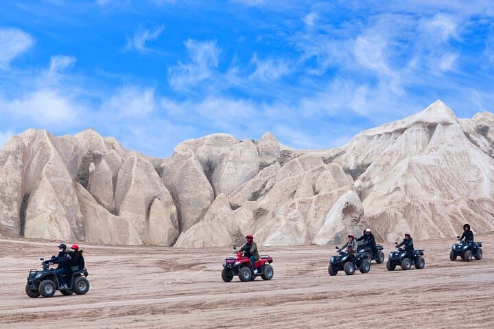 Sunset ATV Tour Through Cappadocia's Rose, Red and Love Valleys