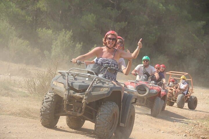 Gebiz Quad Safari: ATV Adventure on Dusty Trails Near Antalya