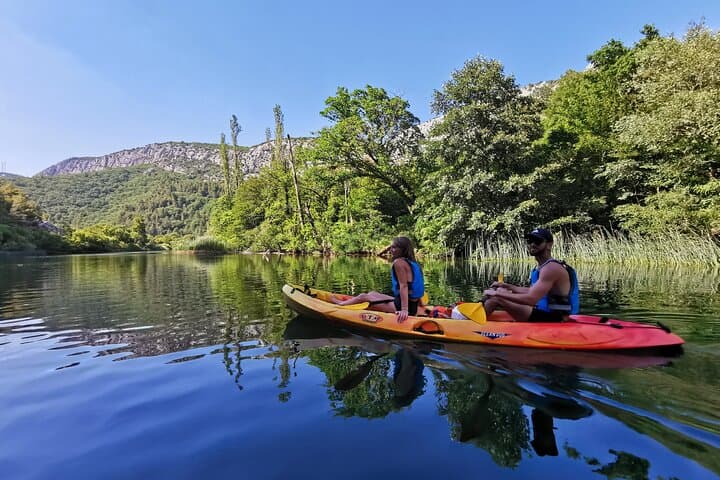 Omiš 4-Hour Kayaking on the Cetina River: Self-Guided Canyon Paddle to Radmanove Mlinice