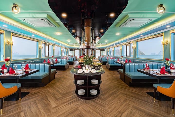 Luxury Halong Bay Day Cruise from Hanoi — 5-Star Amethyst with Buffet, Kayaking & Ti Top photo 3