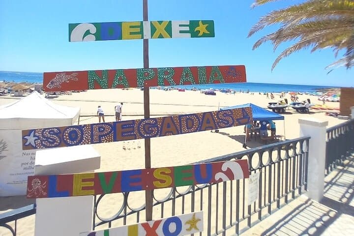Praia da Luz Self-Guided Adventure: Puzzle Walk & Coastal Sights