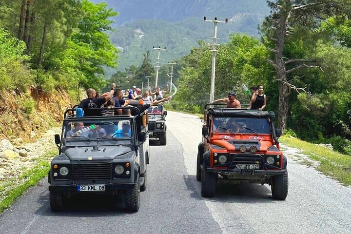 Alanya Jeep Safari: Off-Road Thrills, Waterfalls & Dim Çayı Lunch photo 1