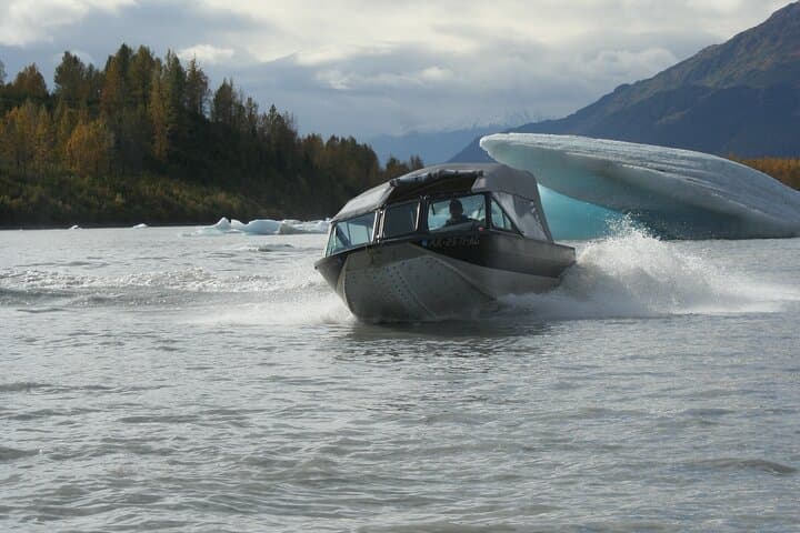 Private Spencer Glacier Jetboating: Jetboat to Icebergs from Portage photo 2