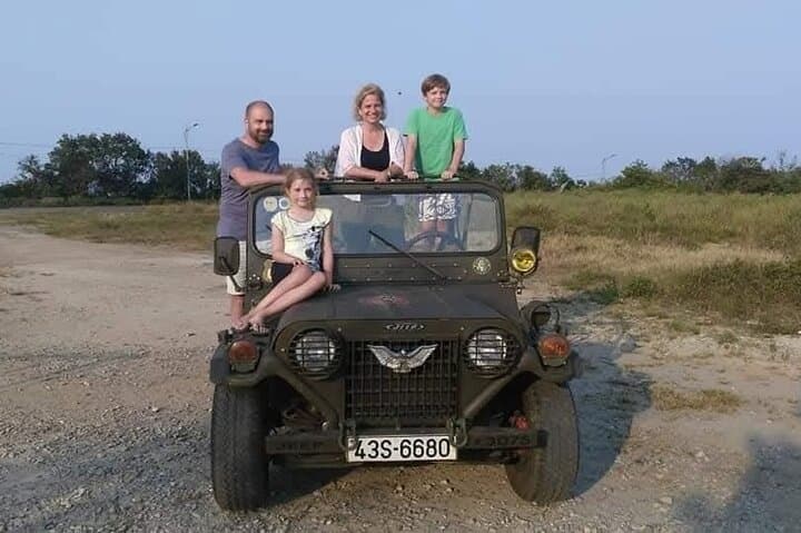 Jeep Tour Marble Mountains & Am Phu Cave to Monkey Mountain (Da Nang)