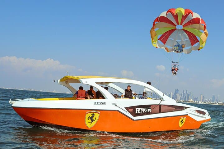 Parasailing Over Dubai’s Wonders: Burj Al Arab & Palm Views photo 5