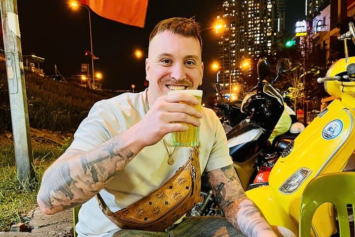 Hanoi Vespa Night Tour: Sunset Vespa Ride, Street Food & Train Street Experience photo 5