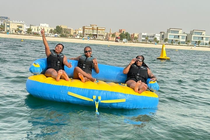 Dubai Jumeirah Donut Ride Adventure — High-Speed Inflatable Thrill on the Arabian Gulf photo 4