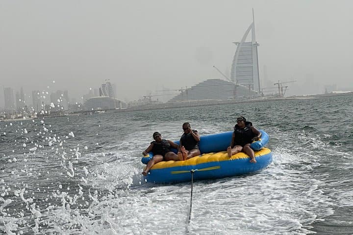 Dubai Jumeirah Donut Ride Adventure — High-Speed Inflatable Thrill on the Arabian Gulf photo 2