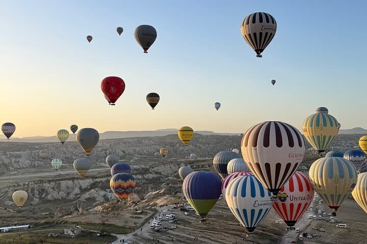 Sunrise Hot-Air Balloon Over Cappadocia: Göreme & Uçhisar Flight