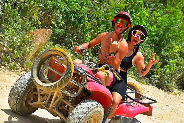 Cancun Jungle Off-Road Adventure: ATVs, Ziplines & Cenote Swim
