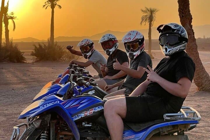 Agafay Desert Quad and Camel Sunset Adventure with Dinner and Live Show photo 2