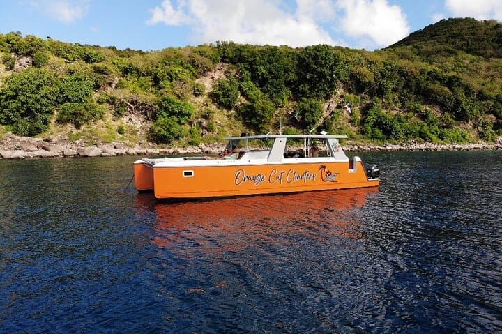 Private Luxury Full-Day Catamaran Charter with Snorkeling & Lunch in St Kitts photo 1