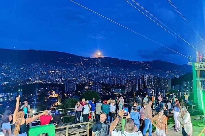 Medellín After Dark: Skyview Night at Mirador El Cielo with Pizza & Activities photo 2