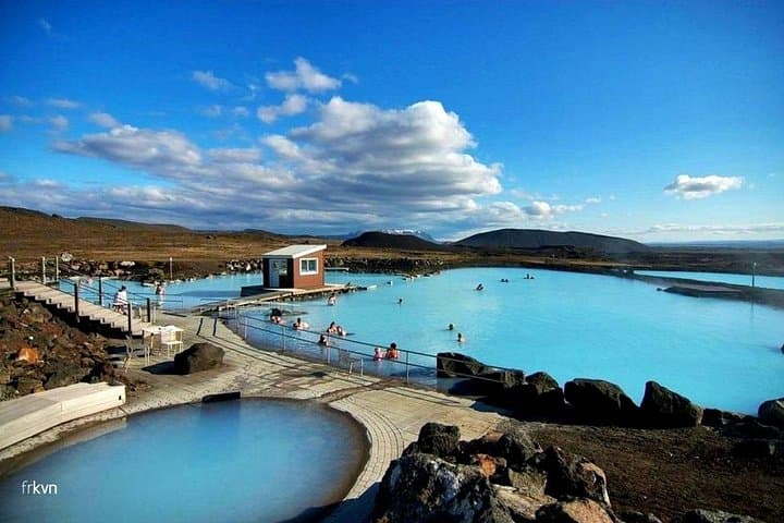 Akureyri to Mývatn: Goðafoss, Hverir & Nature Baths Day Tour photo 2