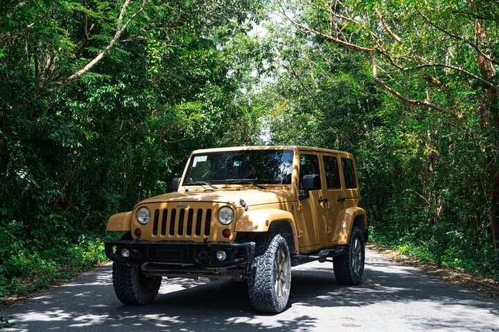 Cozumel Jeep + ATV: Caverns, Cenotes, Snorkel & Cedral Culture photo 2