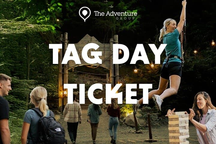 Cougar Mountain Adventure Day Pass — Zipline, Aerial Course & Vallea Lumina
