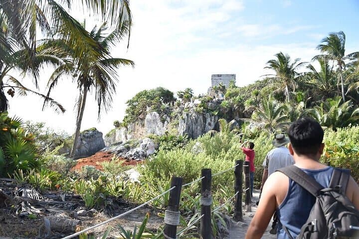 ATV to Tulum Ruins & Cenote: Jungle Ride, Cliffside Mayan Site & Underground Swim photo 3