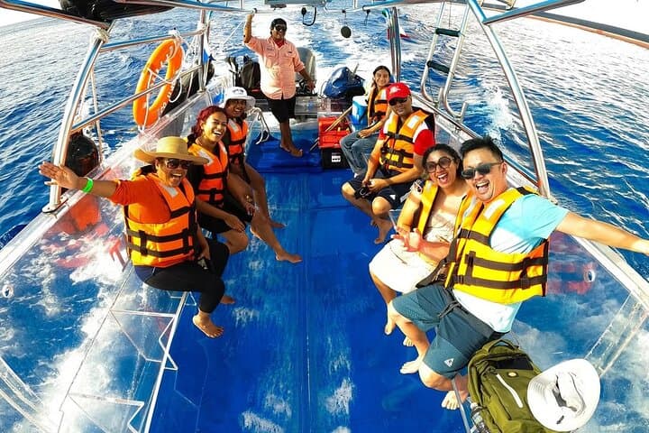 Crystal Boat and Snorkeling Tour in Cozumel — Clear-Glass Reef Experience photo 2