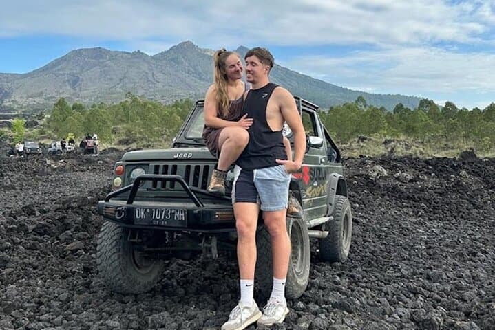 Mount Batur Sunrise Jeep Tour: Black Lava Fields, Coffee & Tegalalang photo 3