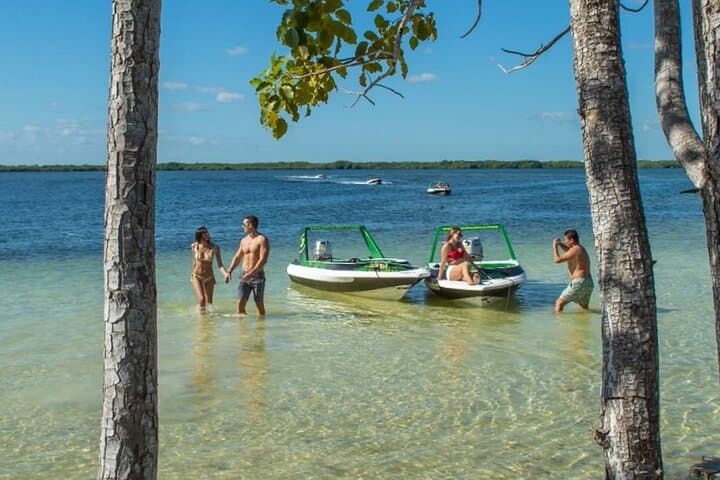 Speedboat Rush and Reef Snorkel in Cancun's Nichupté Lagoon photo 2