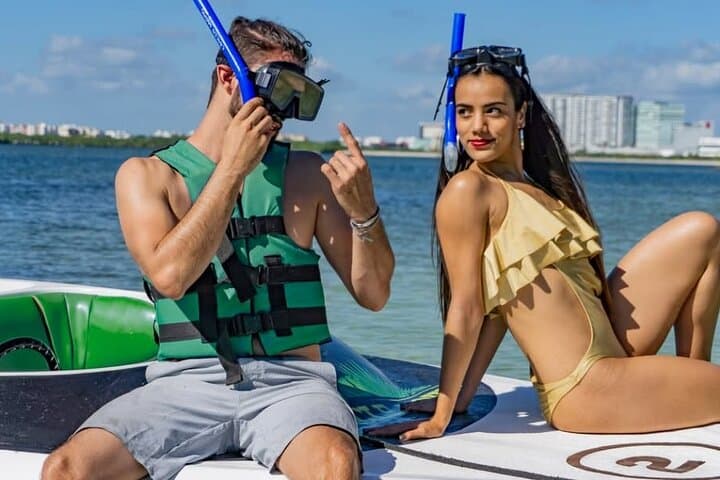 Speedboat Rush and Reef Snorkel in Cancun's Nichupté Lagoon photo 3