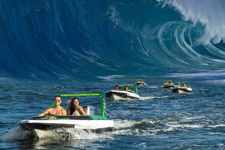 Speedboat Rush and Reef Snorkel in Cancun's Nichupté Lagoon photo 5