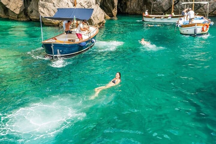 Capri Boat Trip from Sorrento: Small-Group Swim, Blue Grotto & Prosecco photo 5