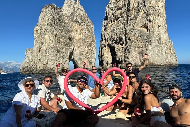 Half-Day Capri & Blue Grotto Boat Tour from Sorrento