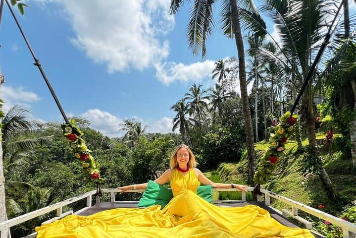 Scooter Ubud Tour: Rice Terraces, Holy Spring & Tukad Cepung Waterfall photo 4