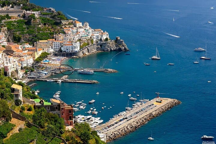 Amalfi Coast Small-Group Cruise to the Emerald Grotto: Swim Caves & Amalfi Stop