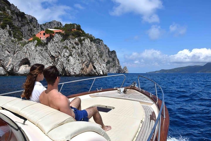 Capri Private Boat Tour from Sorrento: Blue Grotto, Faraglioni & Snorkel photo 1