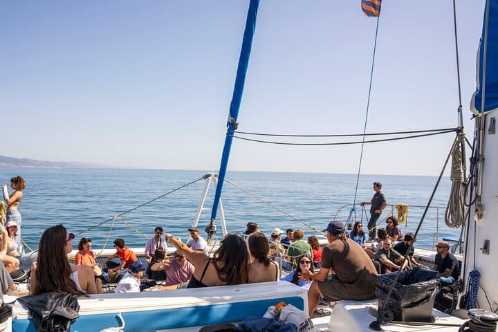 Barcelona Catamaran Cruise: Live Music, Welcome Drink & Coastal Sights photo 6